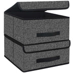 Linen Beige Storage Bin — 13"