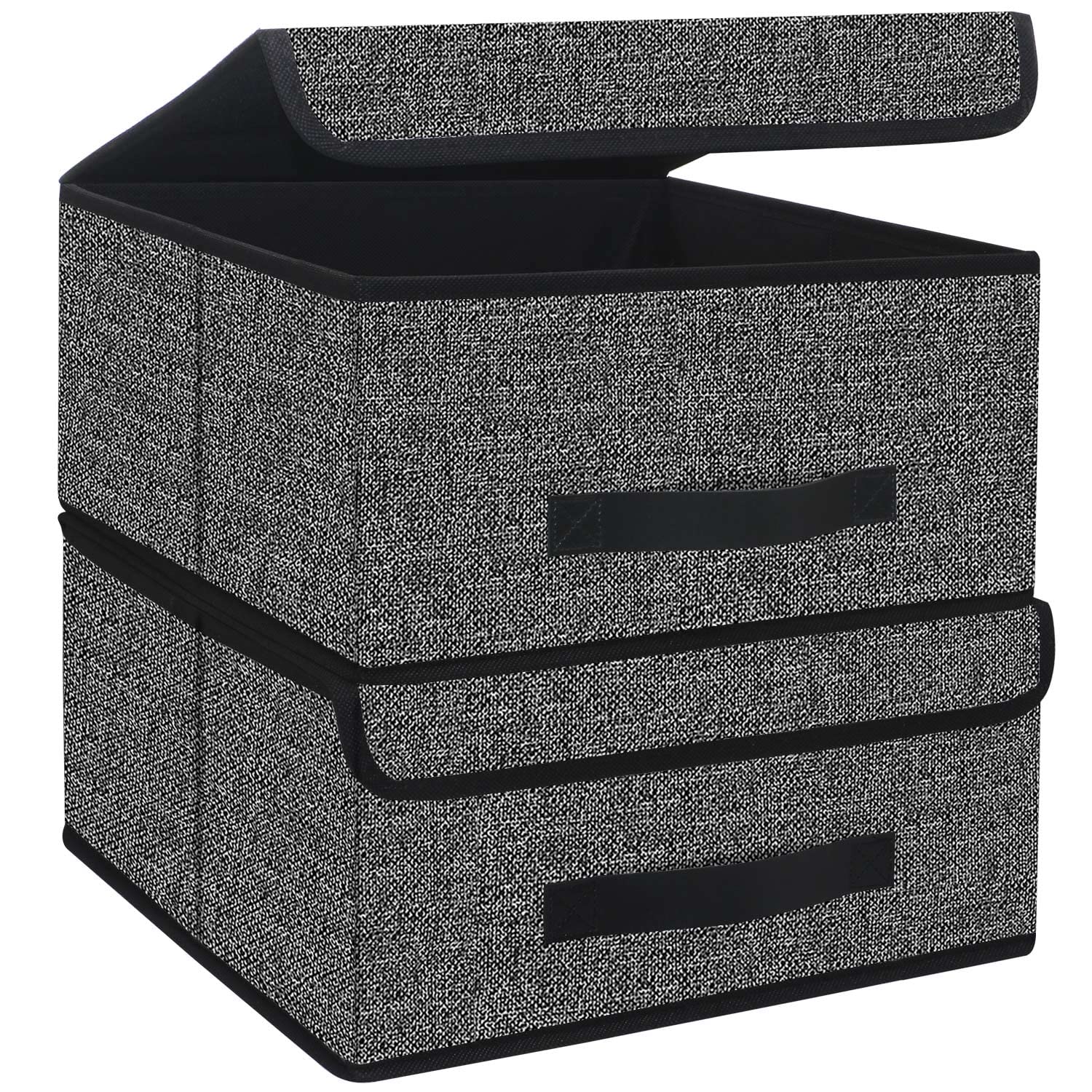 Linen Beige Storage Bin — 13"