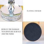 Luxe Silver Pillar Candle - View 3