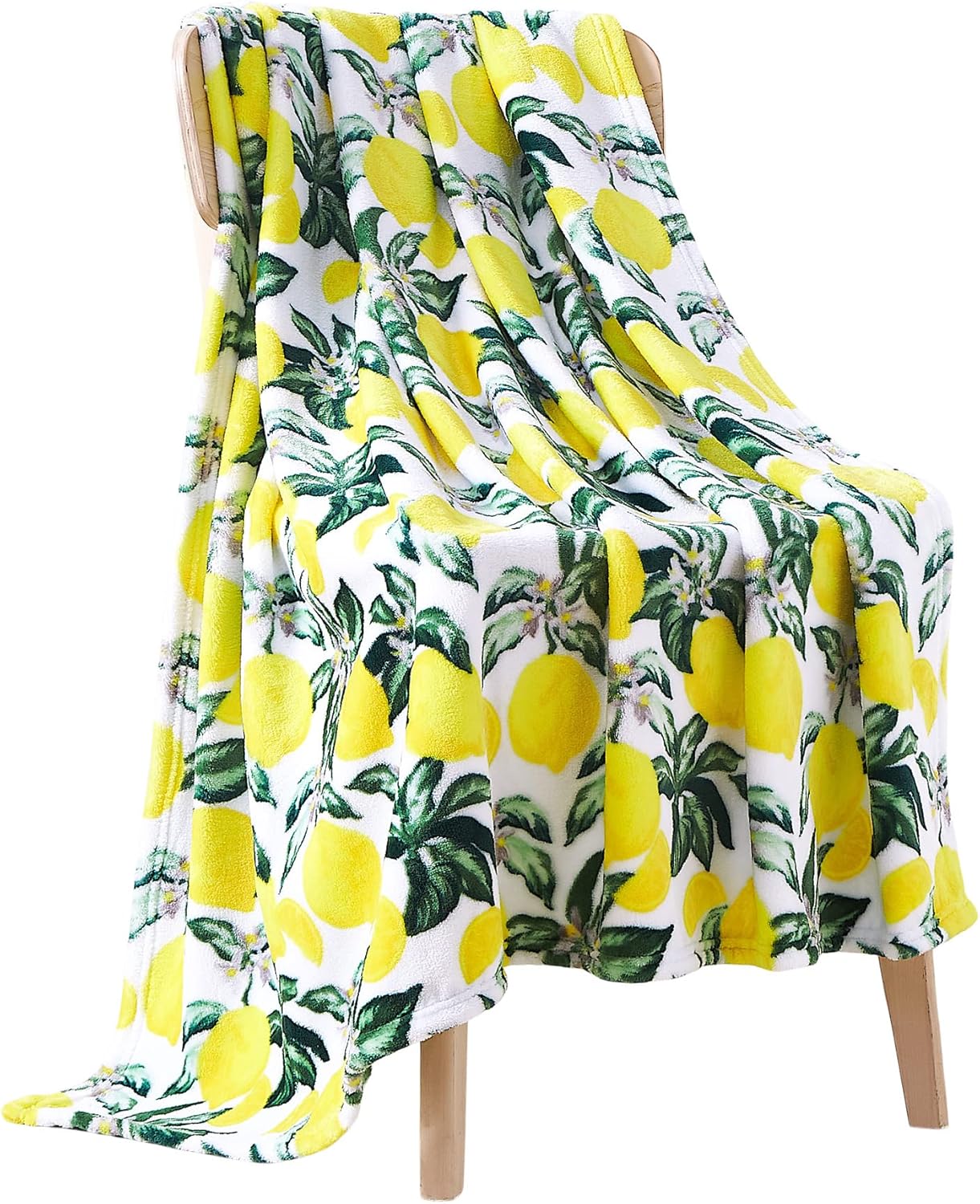 Luxe Blue Throw Pillow — 70" — Lush Lemons