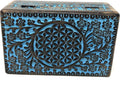 Hand-Carved Wood Home Decor — 5" — Flower of Life