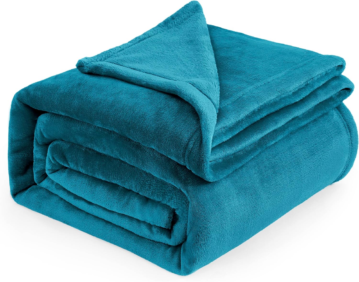 Black Throw Pillow — 50" — Teal Blue