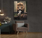 Framed Fabric Canvas Wall Art — 36" - View 8