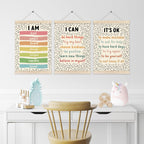 Framed Boho Fabric Wall Decor — 16" - View 4