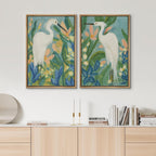 Framed Farmhouse Fabric Wall Art — 24" - View 3