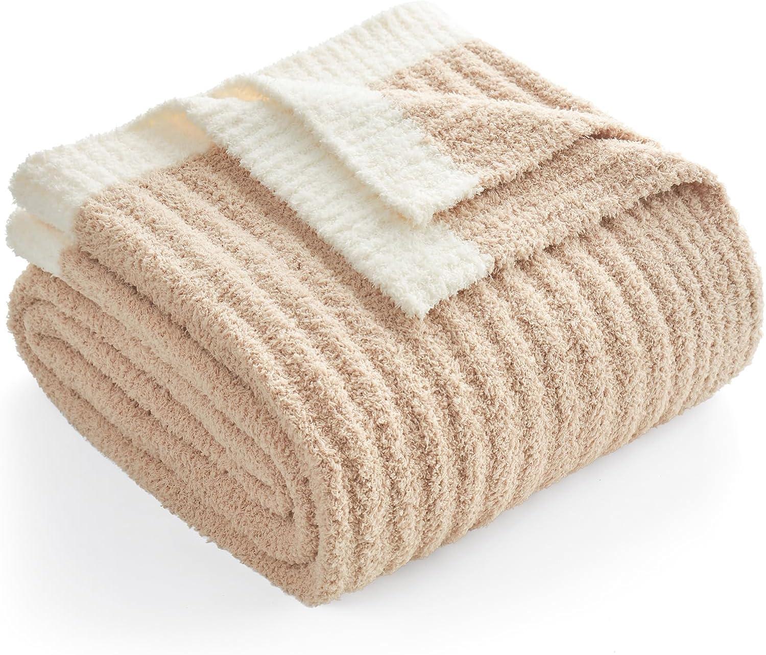 Beige Throw Pillow — 50" — Beige