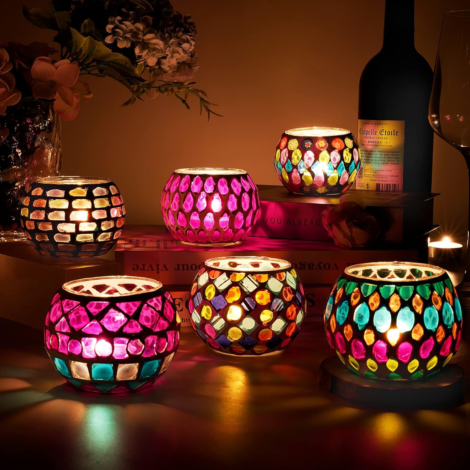 Blue Table Lamp - View 2