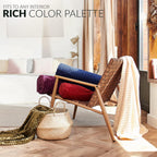 Gold Throw Pillow — 60" - View 6