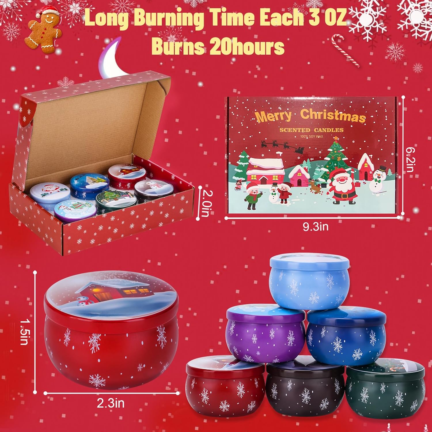 Soy Wax Scented Candle - View 6