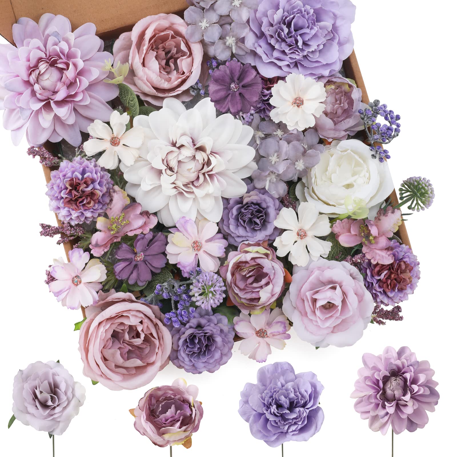 Blue Artificial Flowers