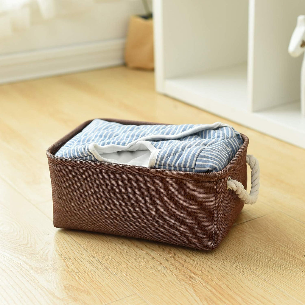 Beige Storage Bin - View 8