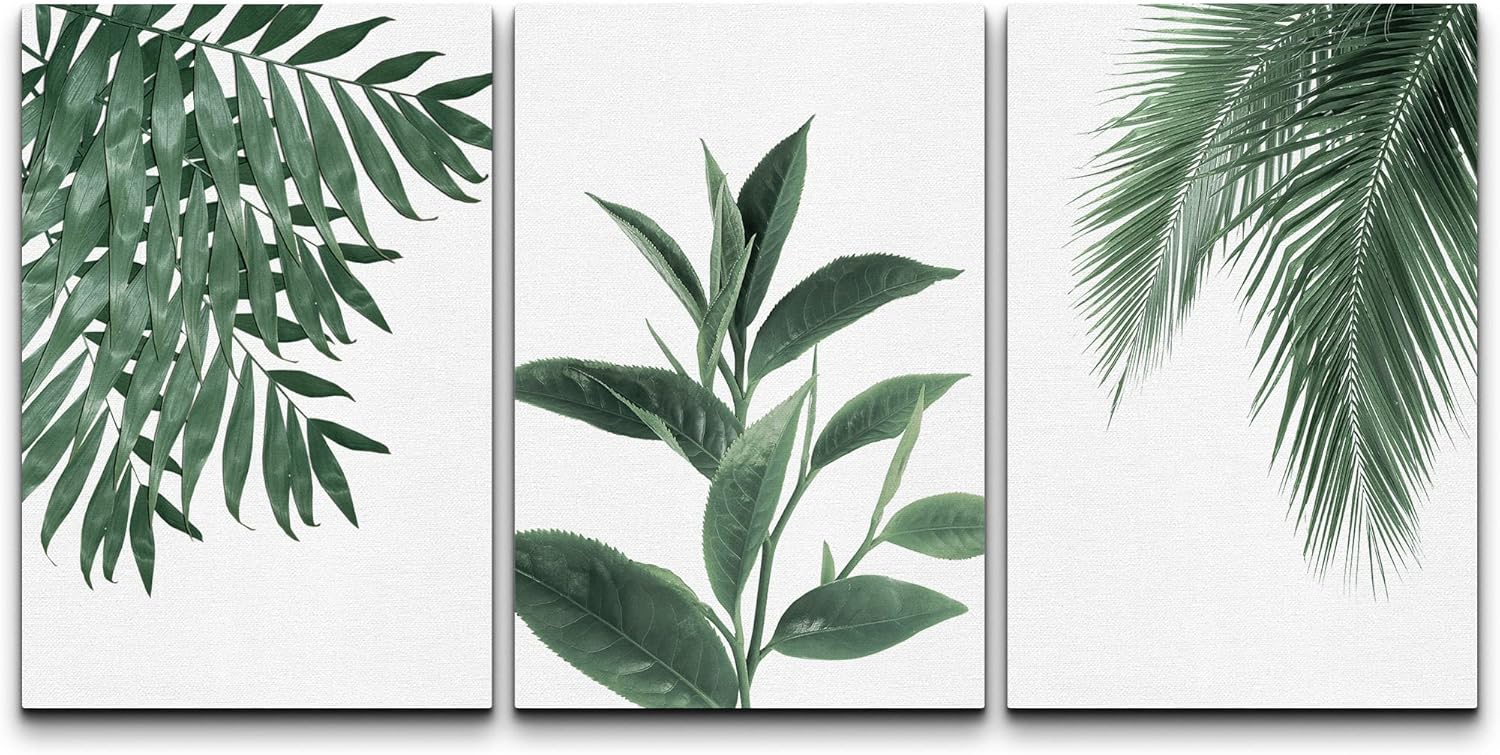 Mid-Century Framed Wall Art — 24" — 24" x 16" x 3 Panels