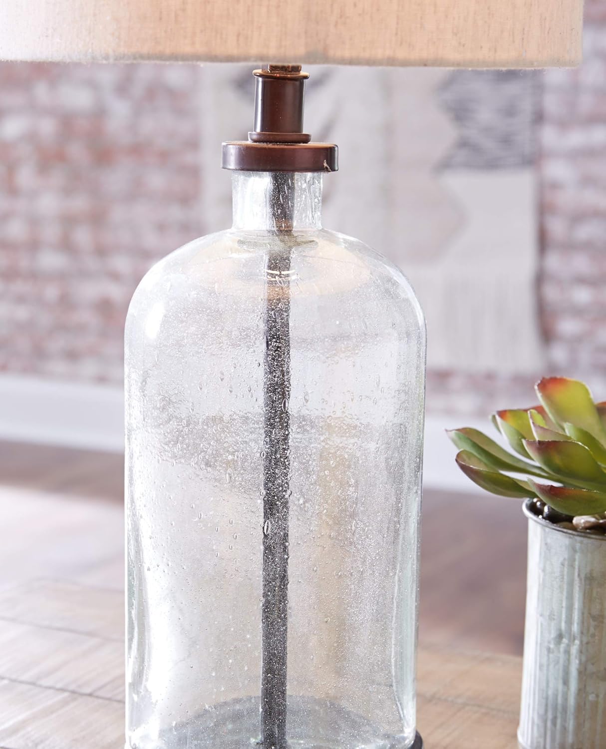 Farmhouse Metal Table Lamp — 22.5" - View 6