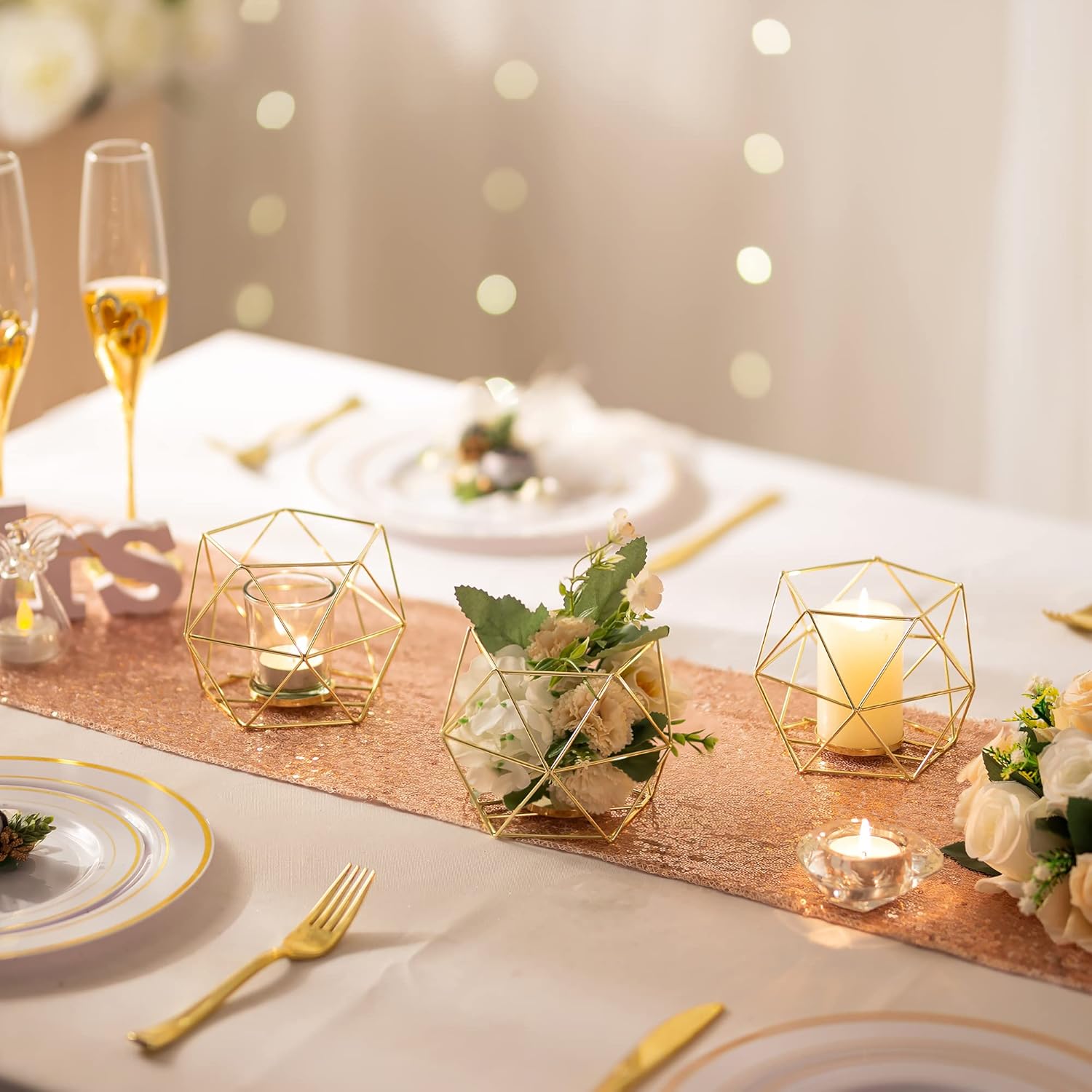 Luxe Gold Candle - View 2