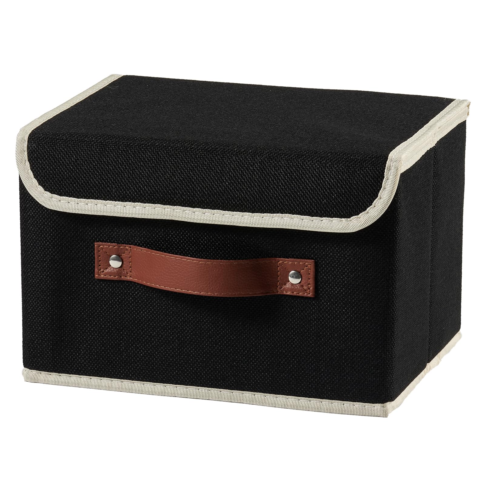 Linen Beige Storage Bin — Set of 1
