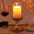 Luxe Glass Pillar Candle - View 5