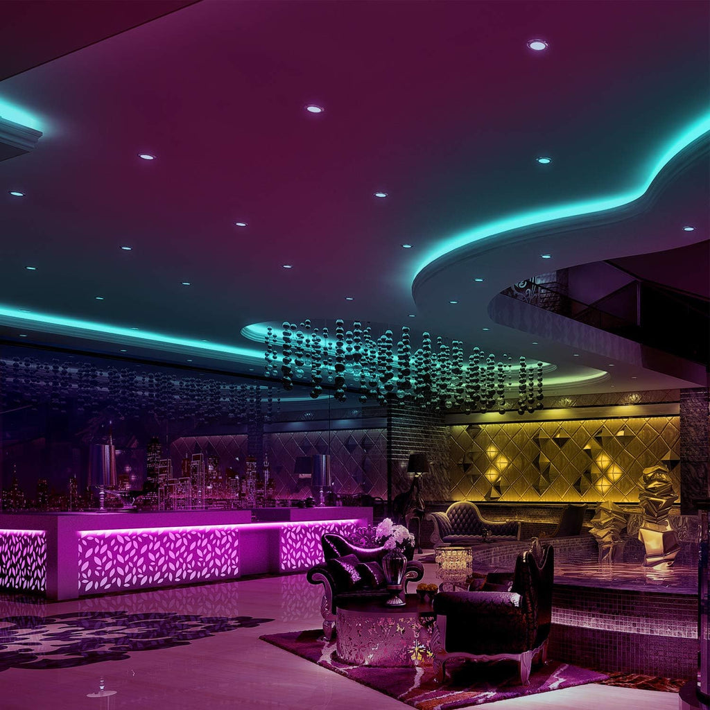 Color Changing Metal LED Strip Lights - View 7