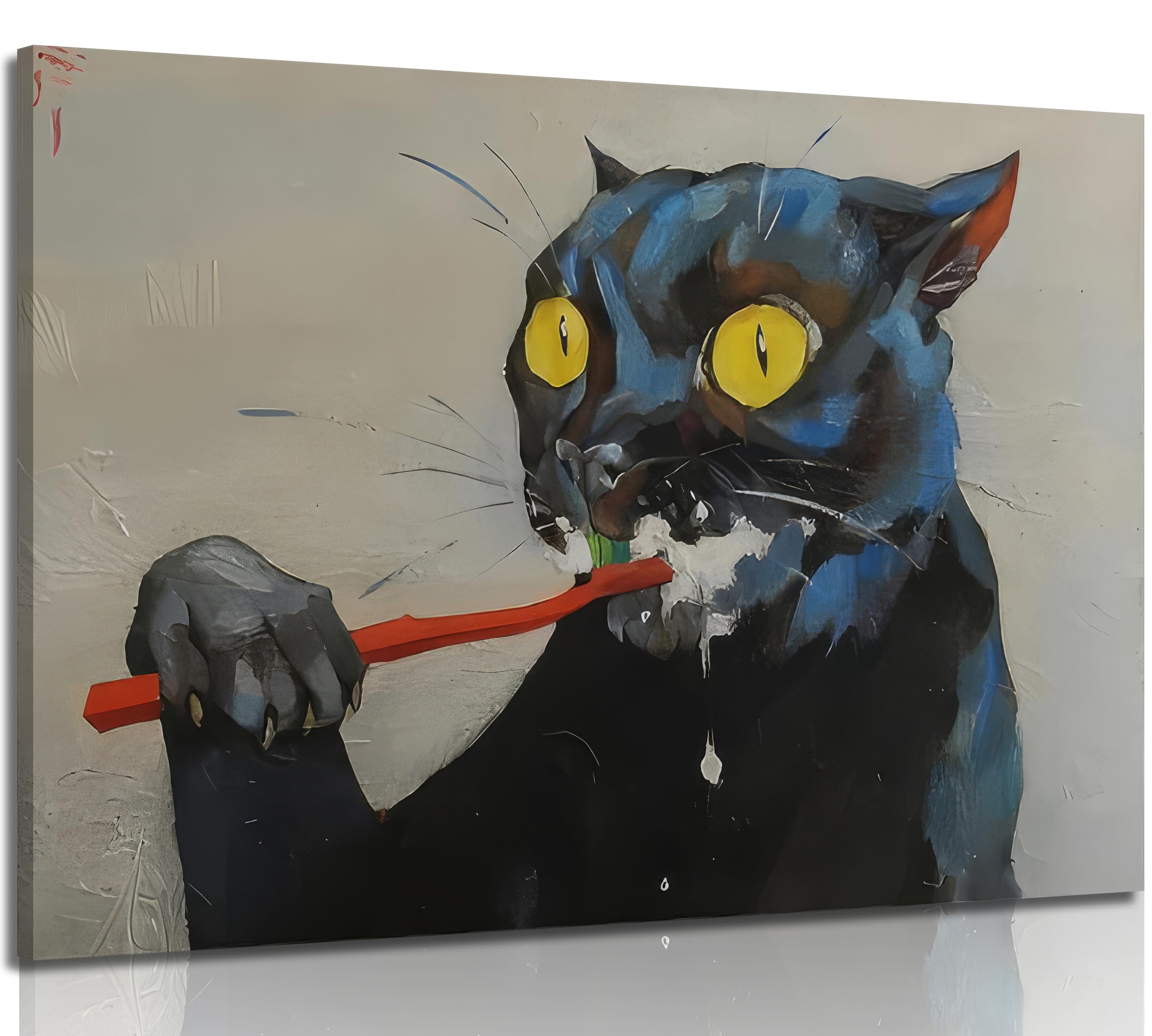 Vintage Metal Canvas Wall Art — 12x16