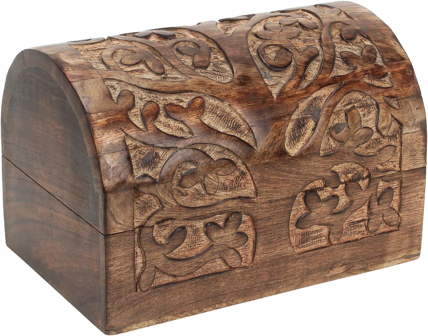 Handcrafted Brown Storage Basket — 6" — Brown