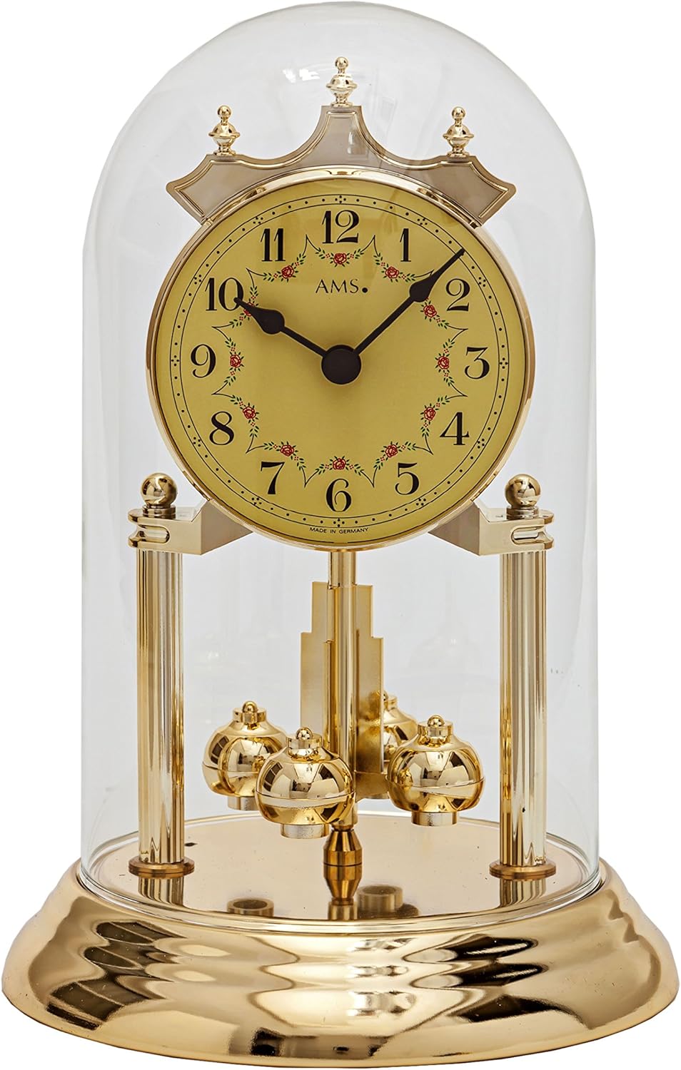 Brown Wall Clock — 43x5 — 23 x 14 x 85 cm