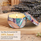 Soy Wax Metal Scented Candle - View 4