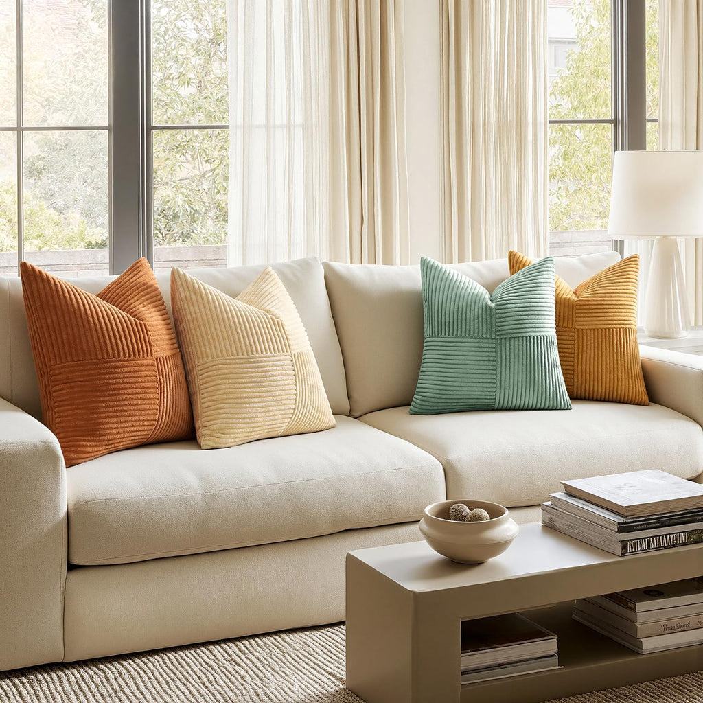 Boho Beige Cushion Cover — 20" - View 3