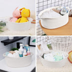 Boho Beige Storage Bin — 12" - View 5