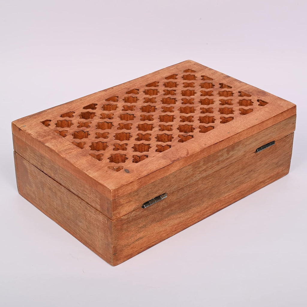Wood Storage Basket — 9" - View 4