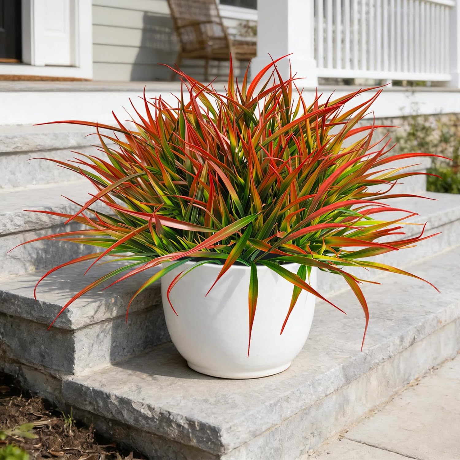Orange Artificial Plant - View 4