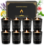 Scented Black Candle — Black