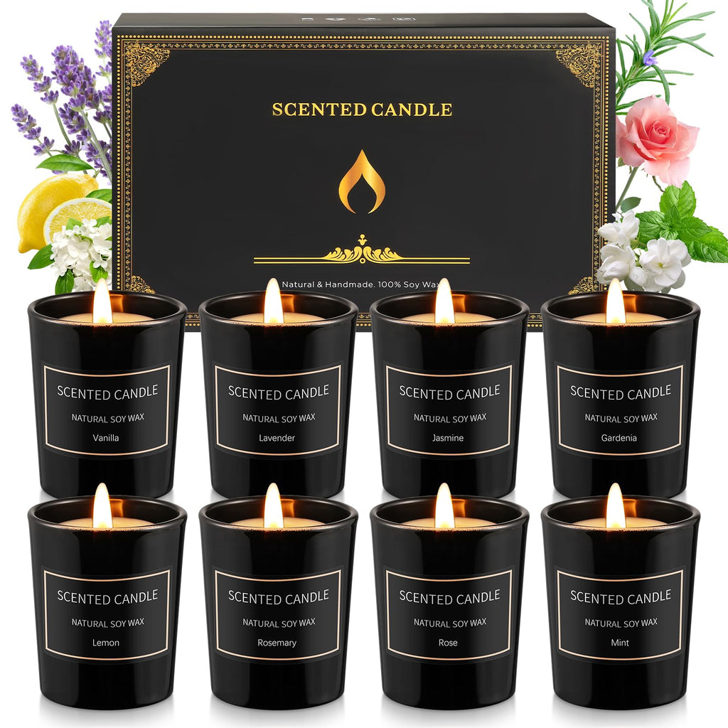 Scented Black Candle