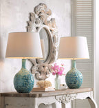 Modern Ceramic Table Lamp — 26" - View 7
