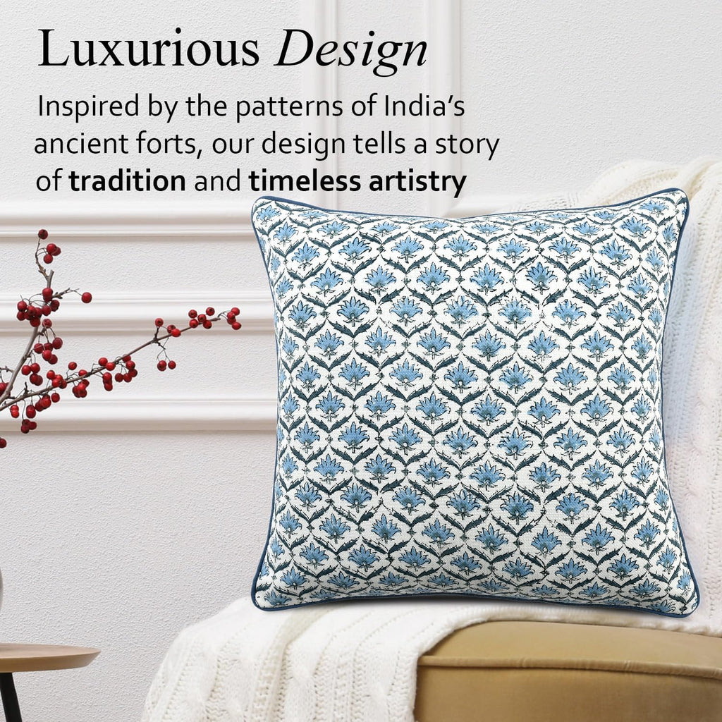 Boho Beige Cushion Cover — 20" - View 4