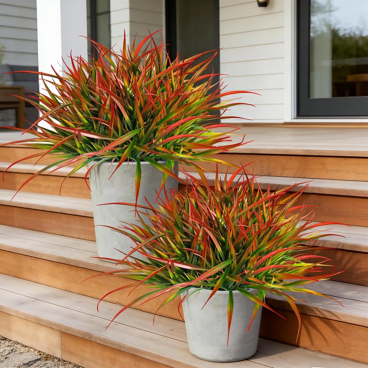 Orange Artificial Plant - View 8