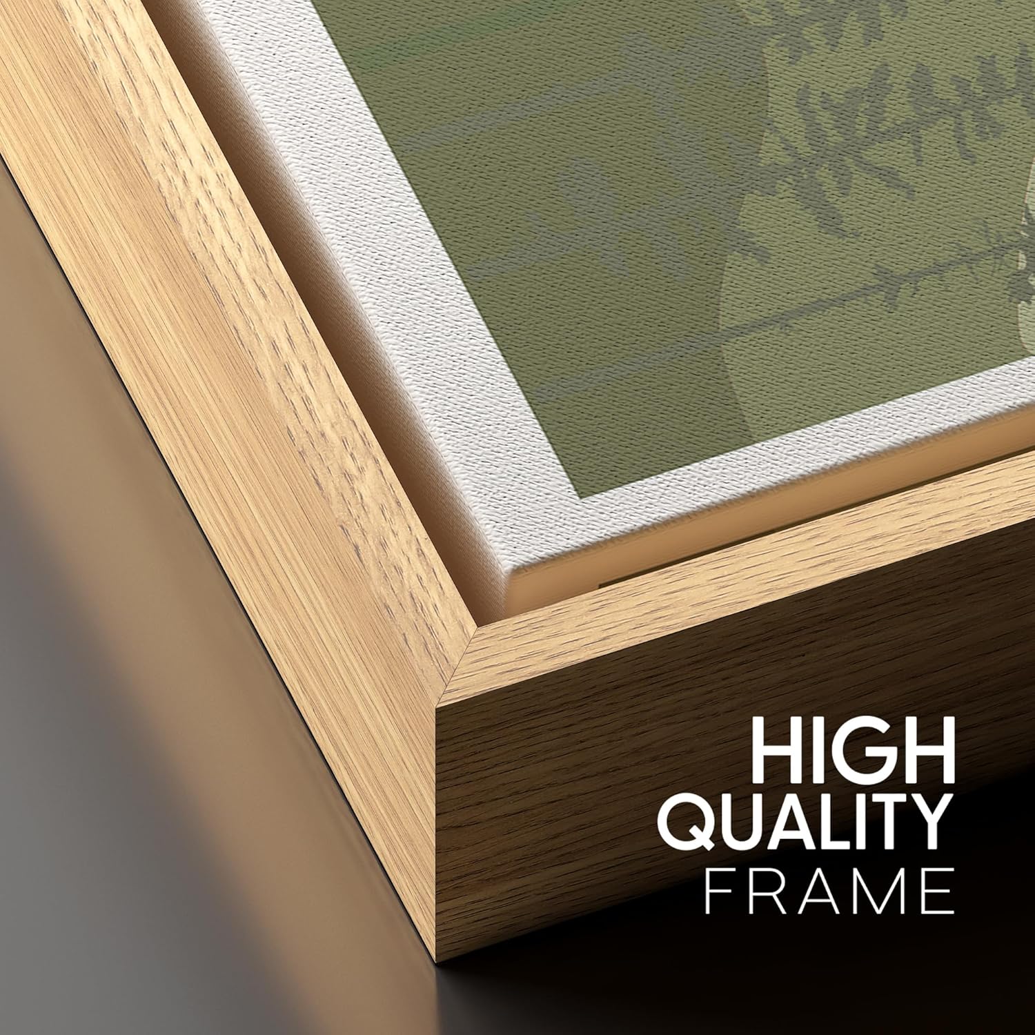 Framed Boho Wood Wall Art — 24" - View 5