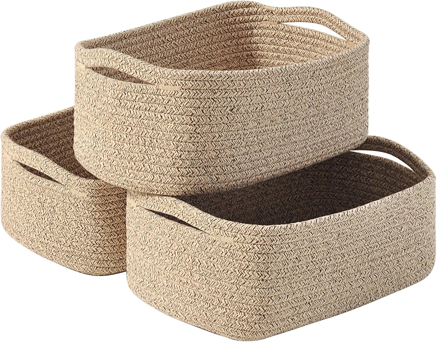 Black Storage Basket — 13" — 13"×8.5"×5.1"