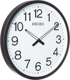 Black Wall Clock — 29" — Black