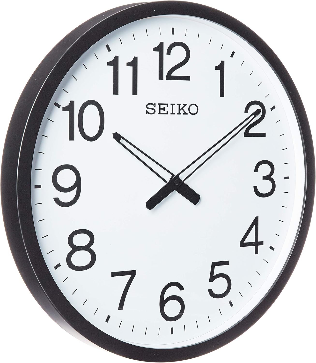 Black Wall Clock — 29" — Black
