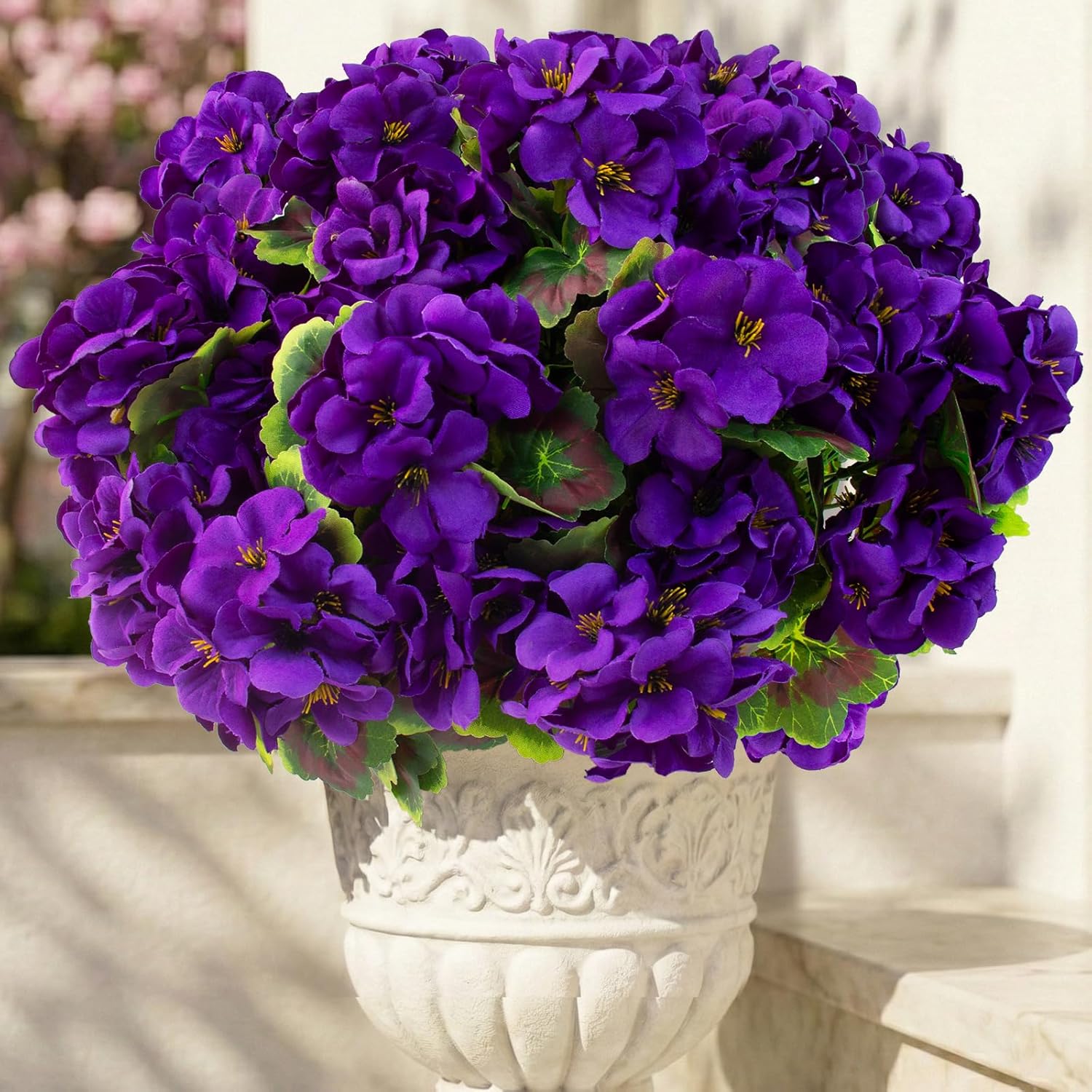 Orange Artificial Plant — Purple