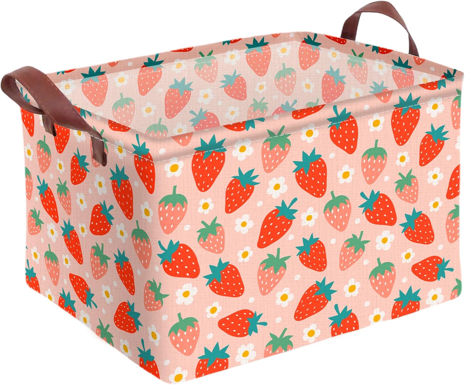 Pink Throw Pillow — Strawberry