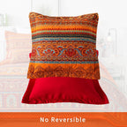 Boho Blue Throw Pillow Cover — 18" - View 3