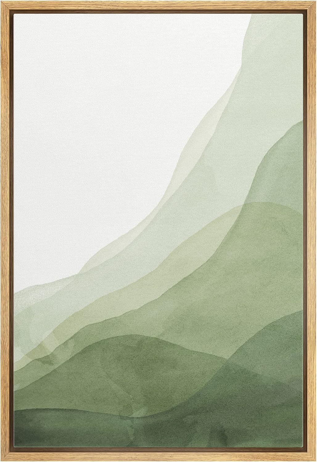 Framed Modern Fabric Wall Art — 24" — 36"L x 24"W
