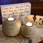 Beige Candle — Set of 2 - View 4