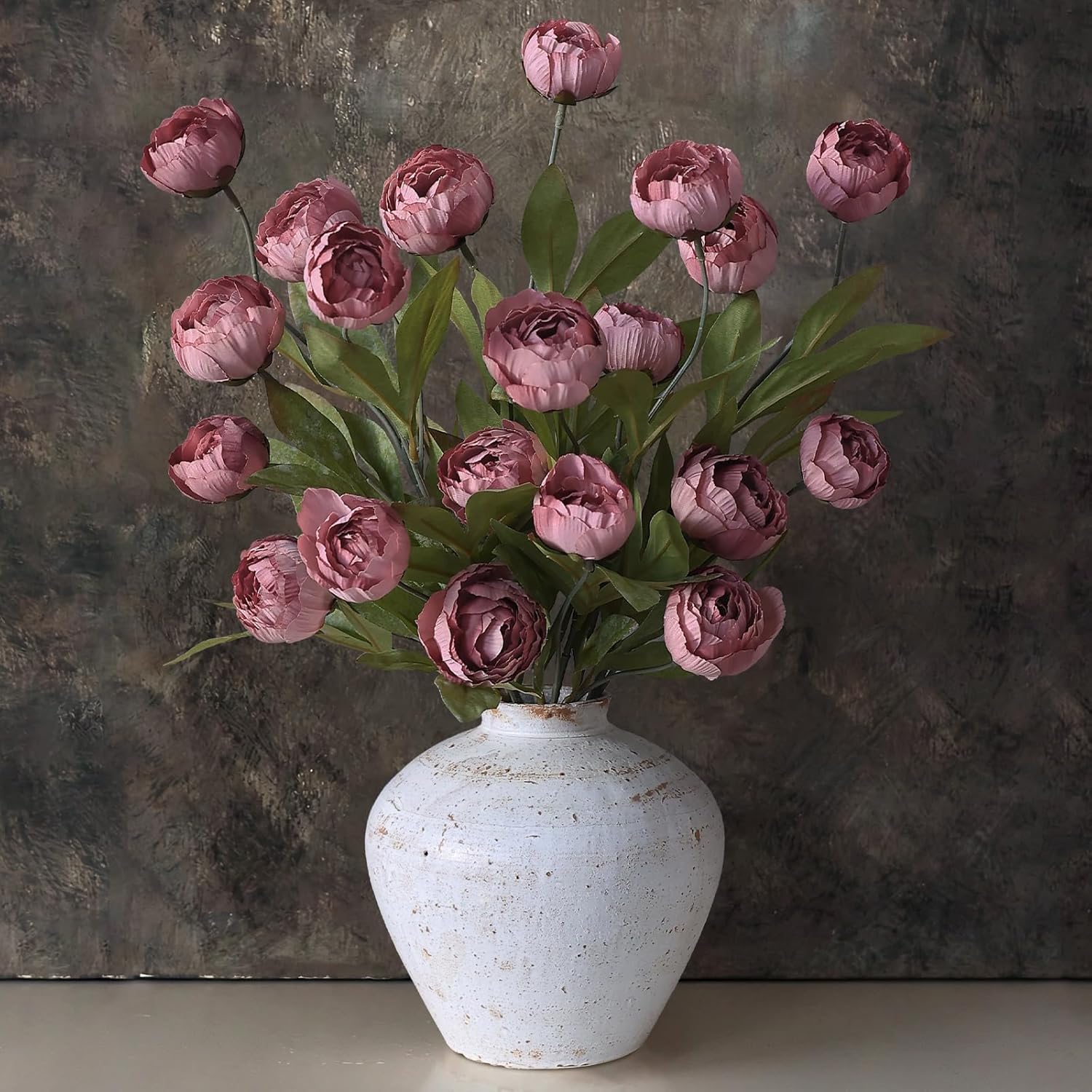 Beige Artificial Flowers — 27" — 6