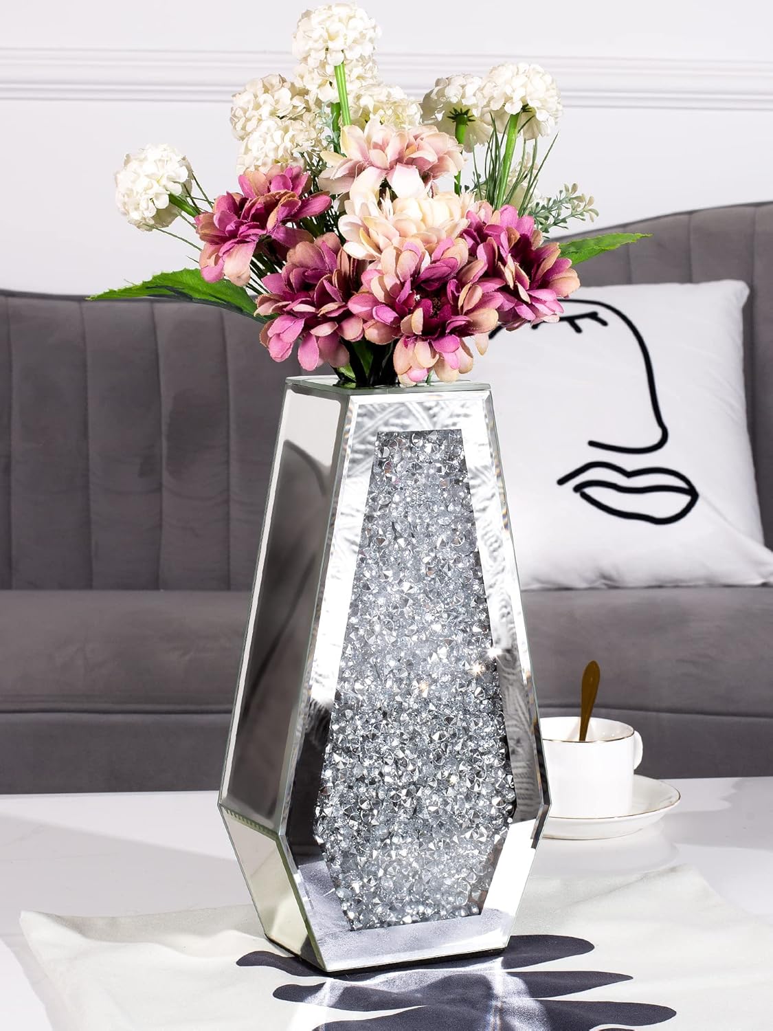 Luxe Glass Mirror — 12" - View 2