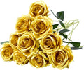 Black Artificial Plant — Gold