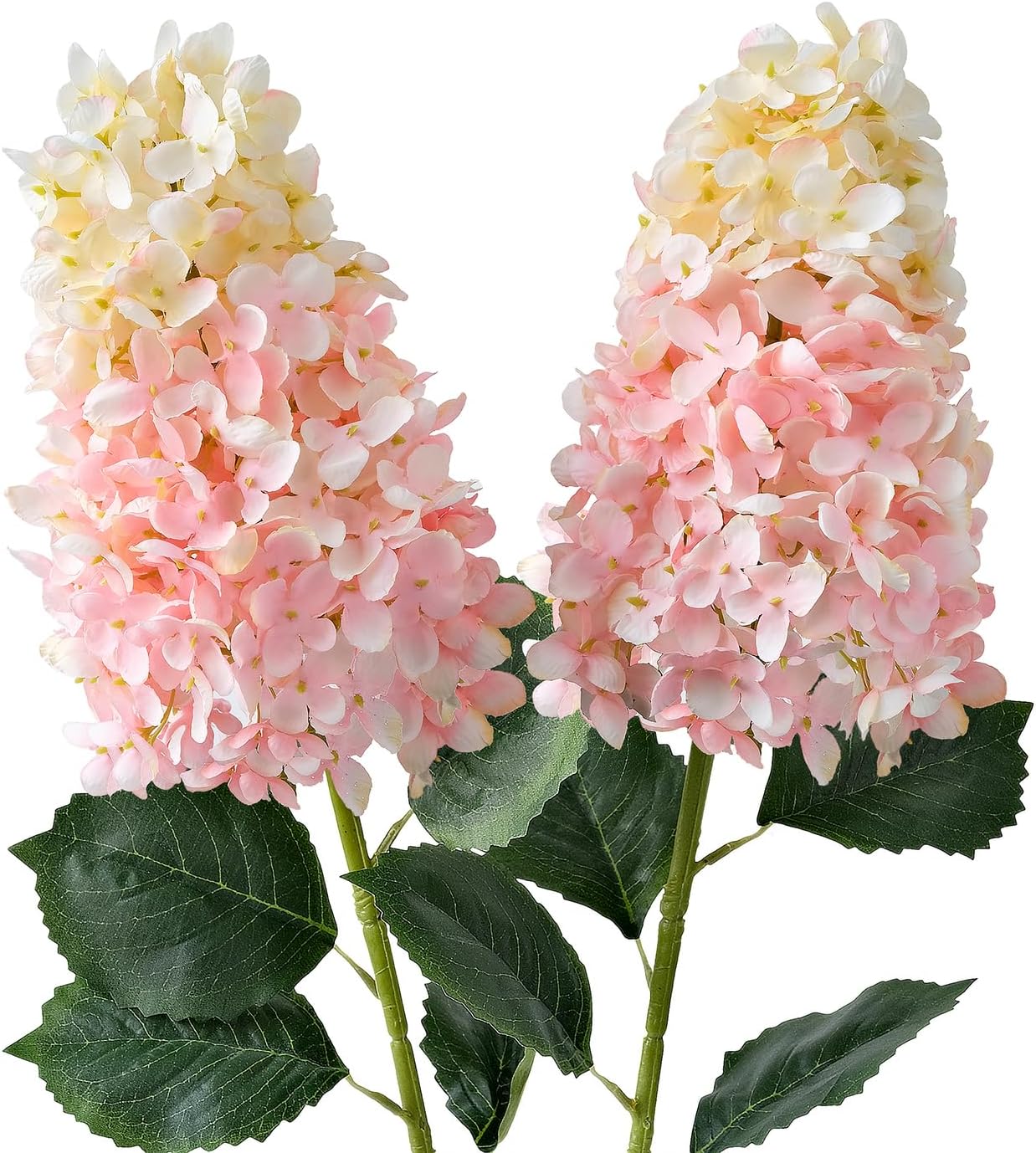 Blue Artificial Flowers — 31.5" — Light Pink