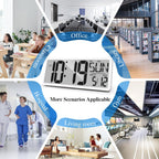 Battery Operated Wall Clock — 15.2" - View 7