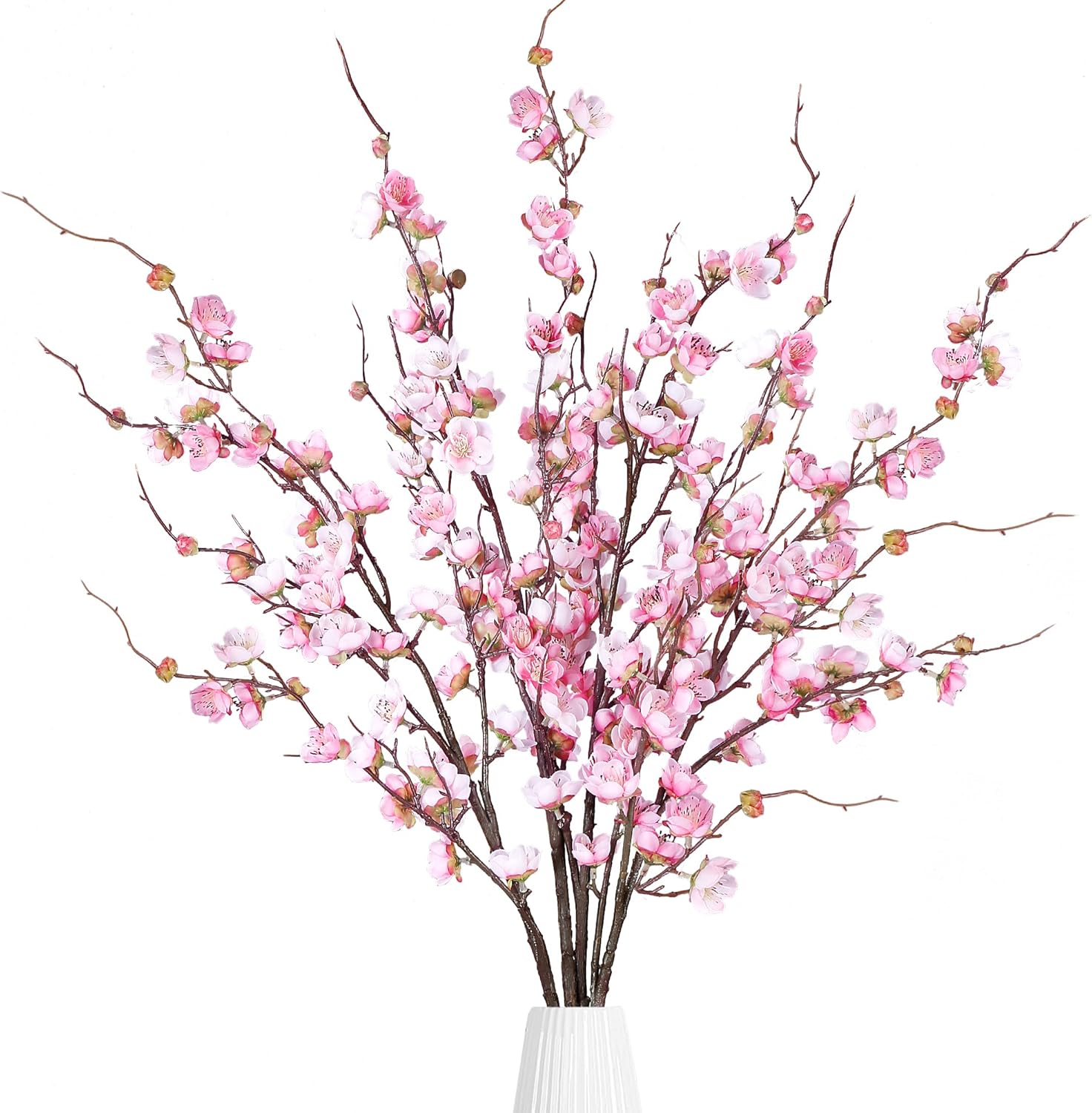 Gold Artificial Plant — Pink