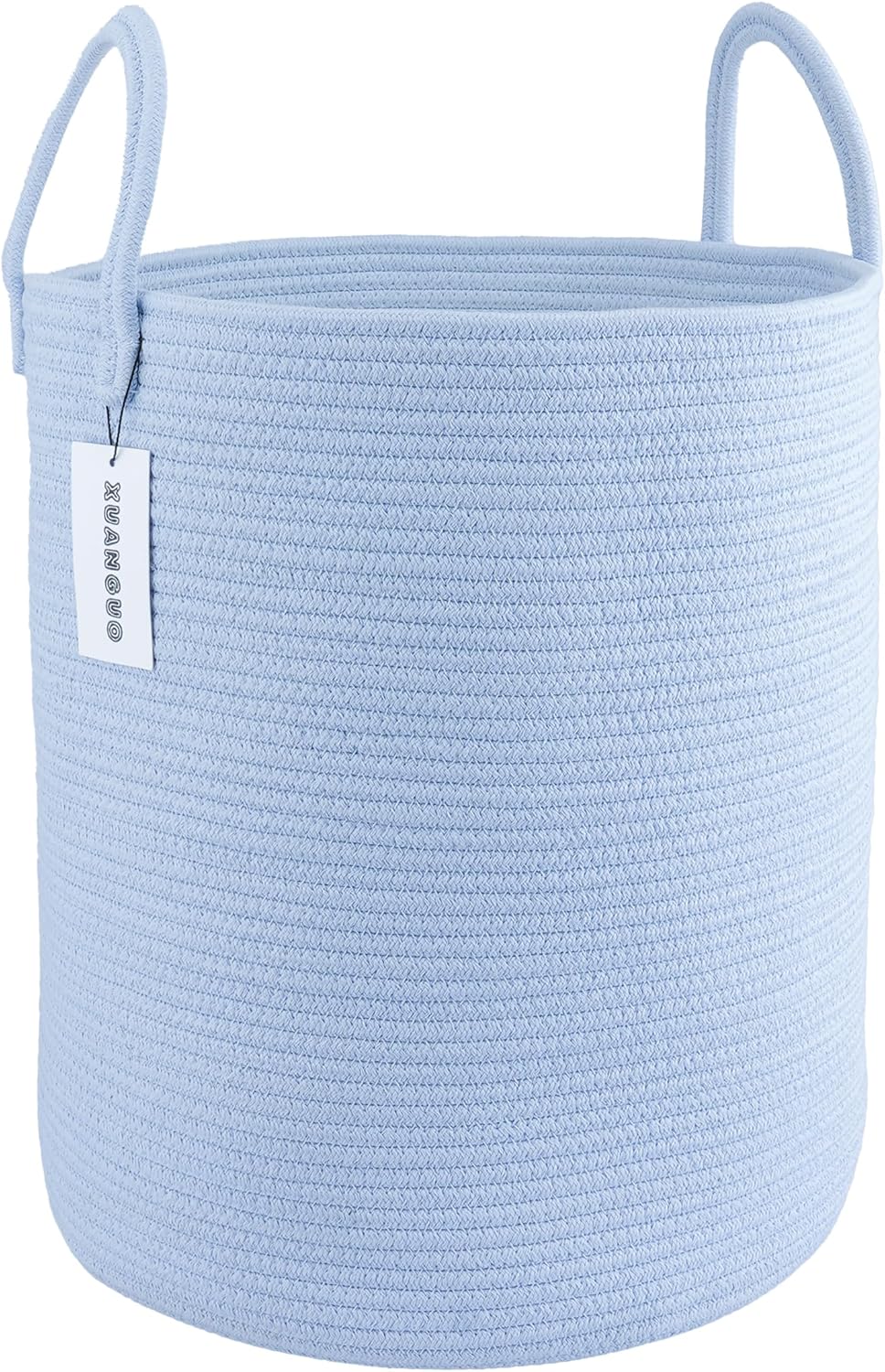 Boho Beige Throw Pillow — light blue